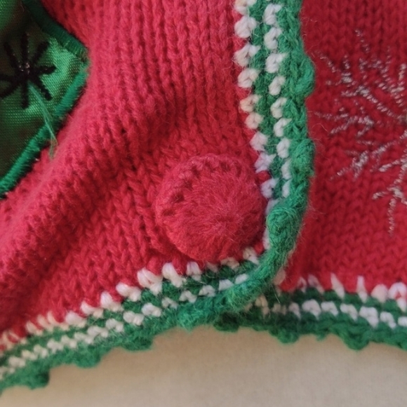 Vintage NutCracker Snowman Cardigan - L - Picture 5 of 10